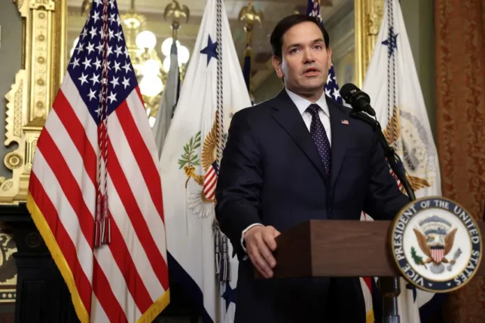 El secretario de Estado de Estados Unidos Marco Rubio. ALEX WONG/ AFP